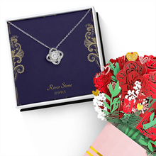 Eternal Promise Necklace & Sweetest Devotion Flower Bouquet